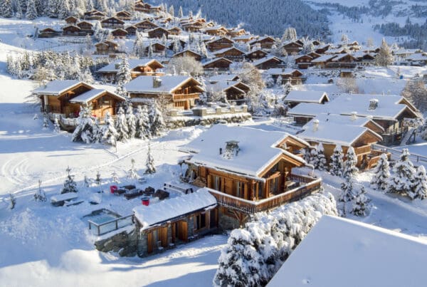 Staying in a Luxury Ski Chalet